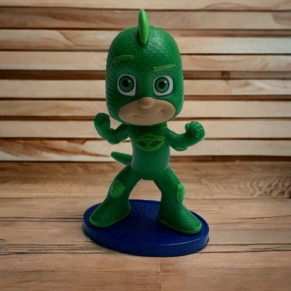 PJ Masks Gekko Cake Topper Figurine Toy Collectible, 3" Tall - Picture 1 of 8